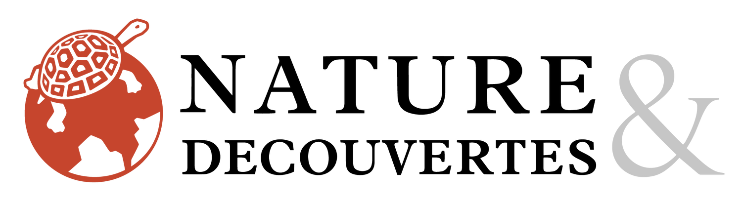 Logo nature et découvertes marketplace qui distribue les purificateurs d'eau ORISA
