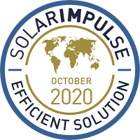 label solar impulse du filtre à eau orisa