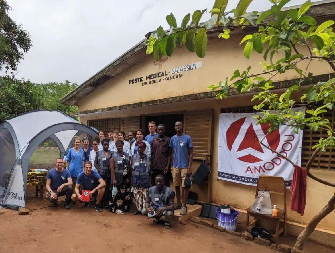 Caravane médicale d'Amoddou en Guinée