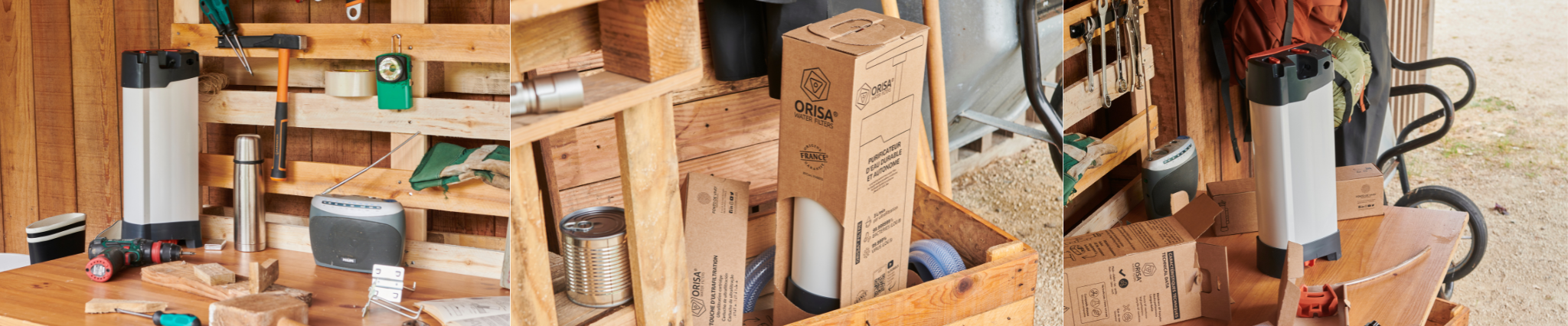 Pack multi entretien purificateur d'eau ORISA