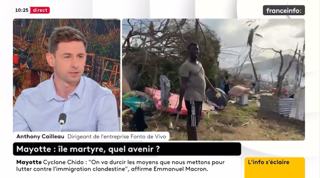 Émission l'info s'éclaire sur France info avec Anthony Cailleau le 20/12/2024