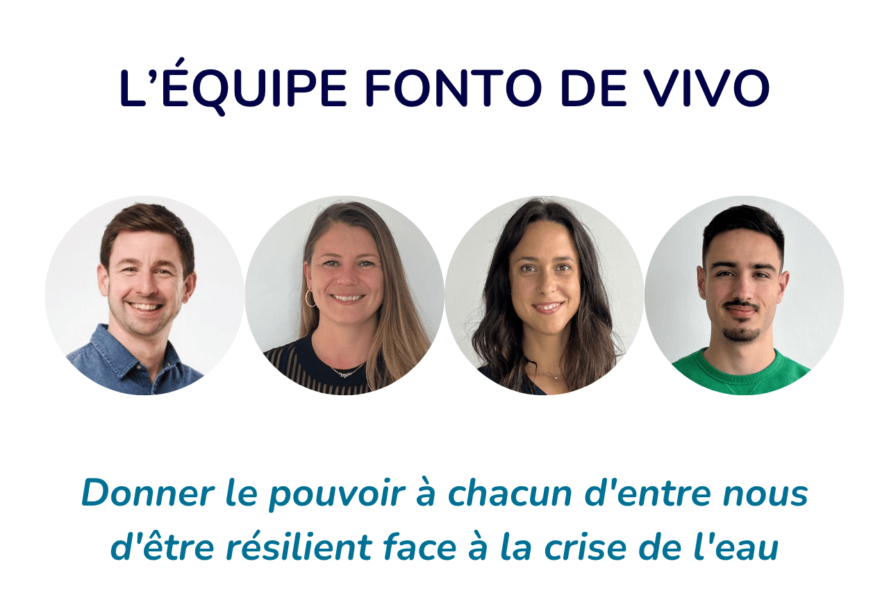 Membres de l'équipe de la société Fonto de vivo