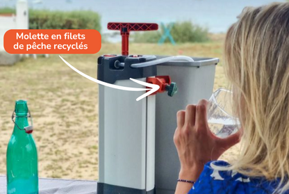 Purificador de agua ORISA® fabricado en Francia