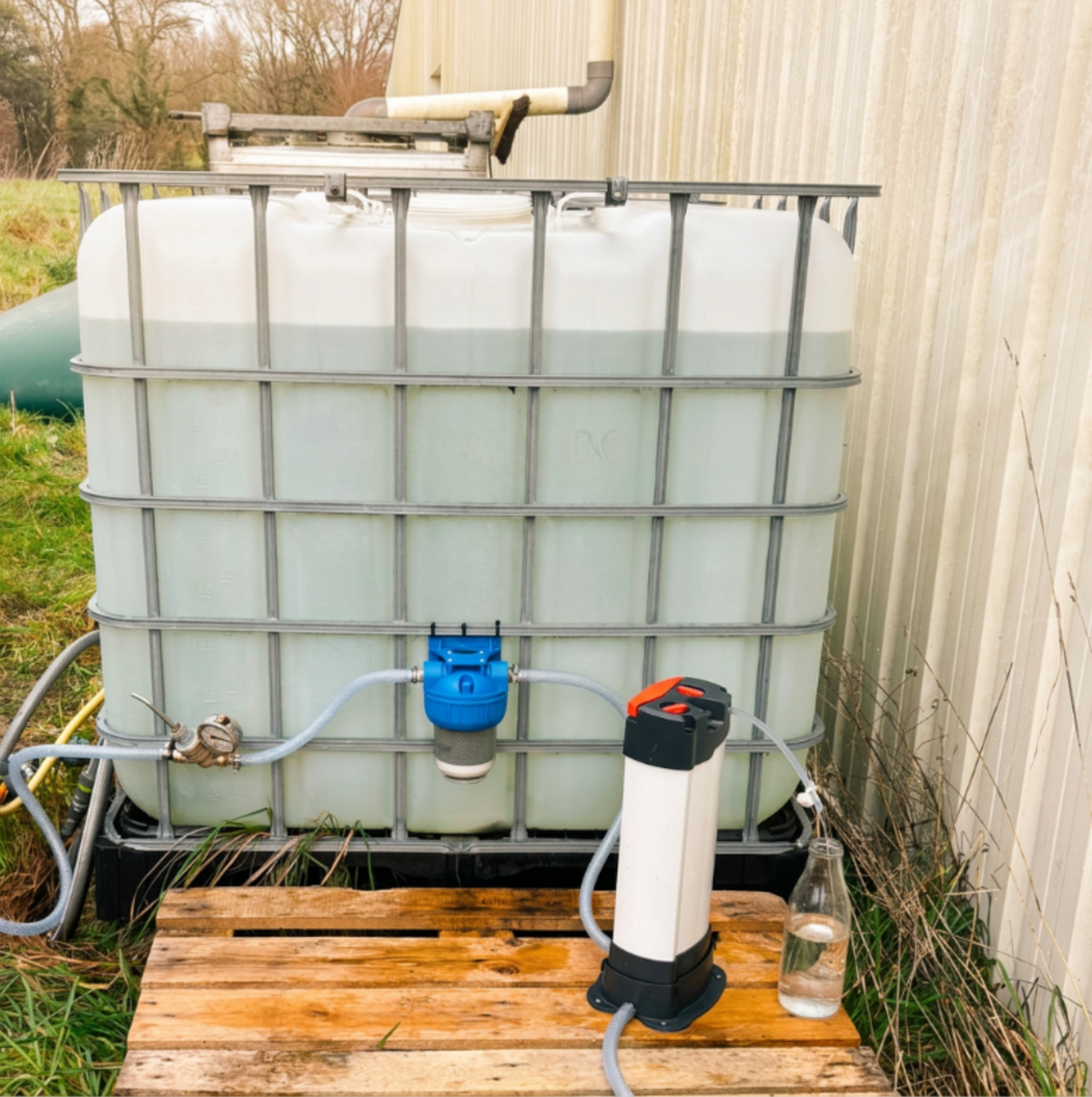 Connexion réseau d'eau non potable et réservoir ORISA®