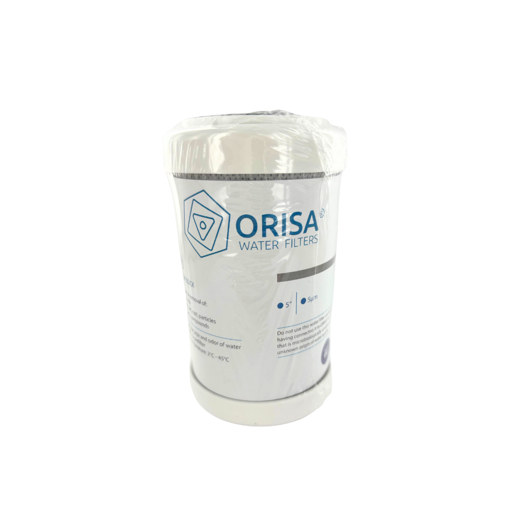 Filtre charbon actif 5 microns pour équipements ORISA®